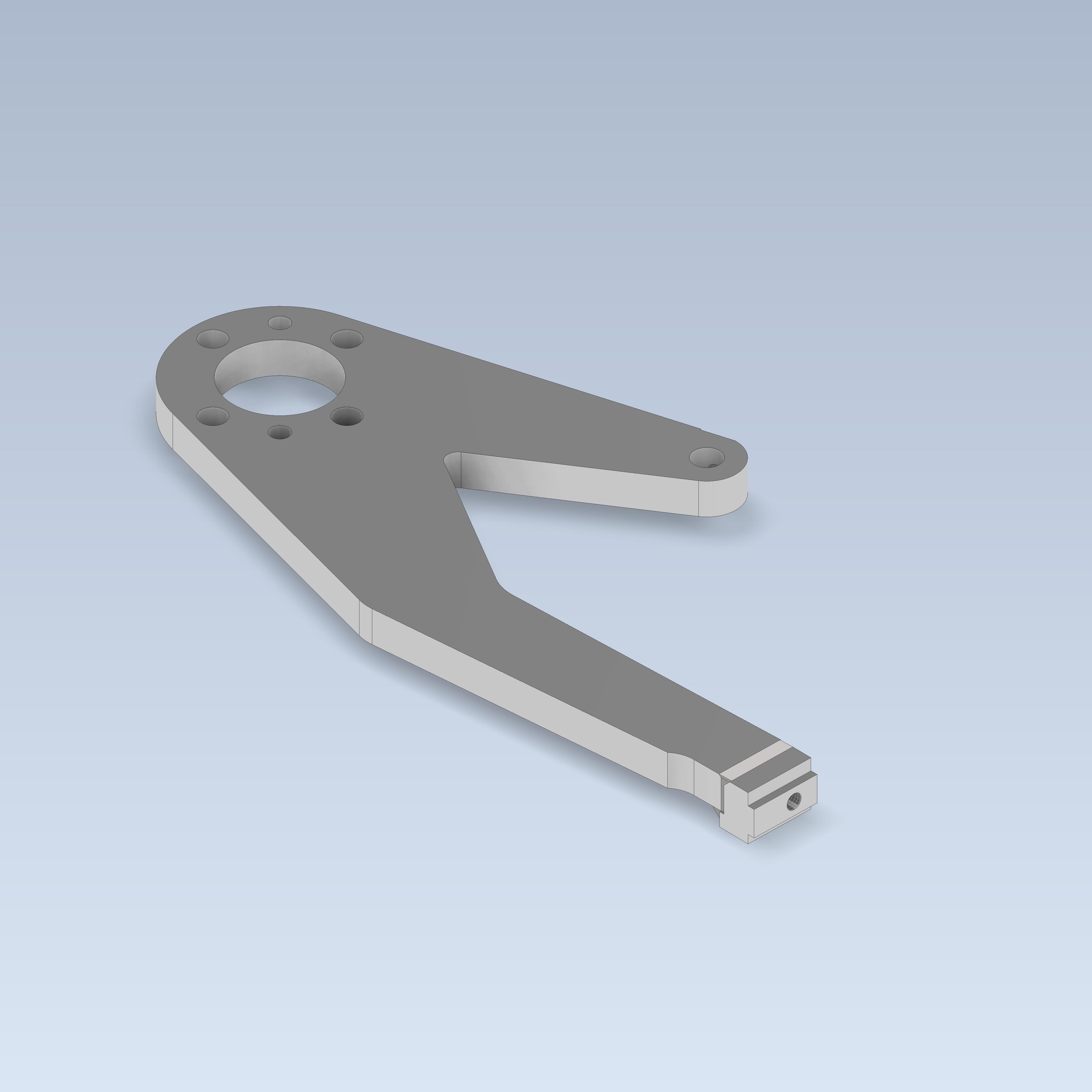 LEVER FOR MOBILE GRIPPER