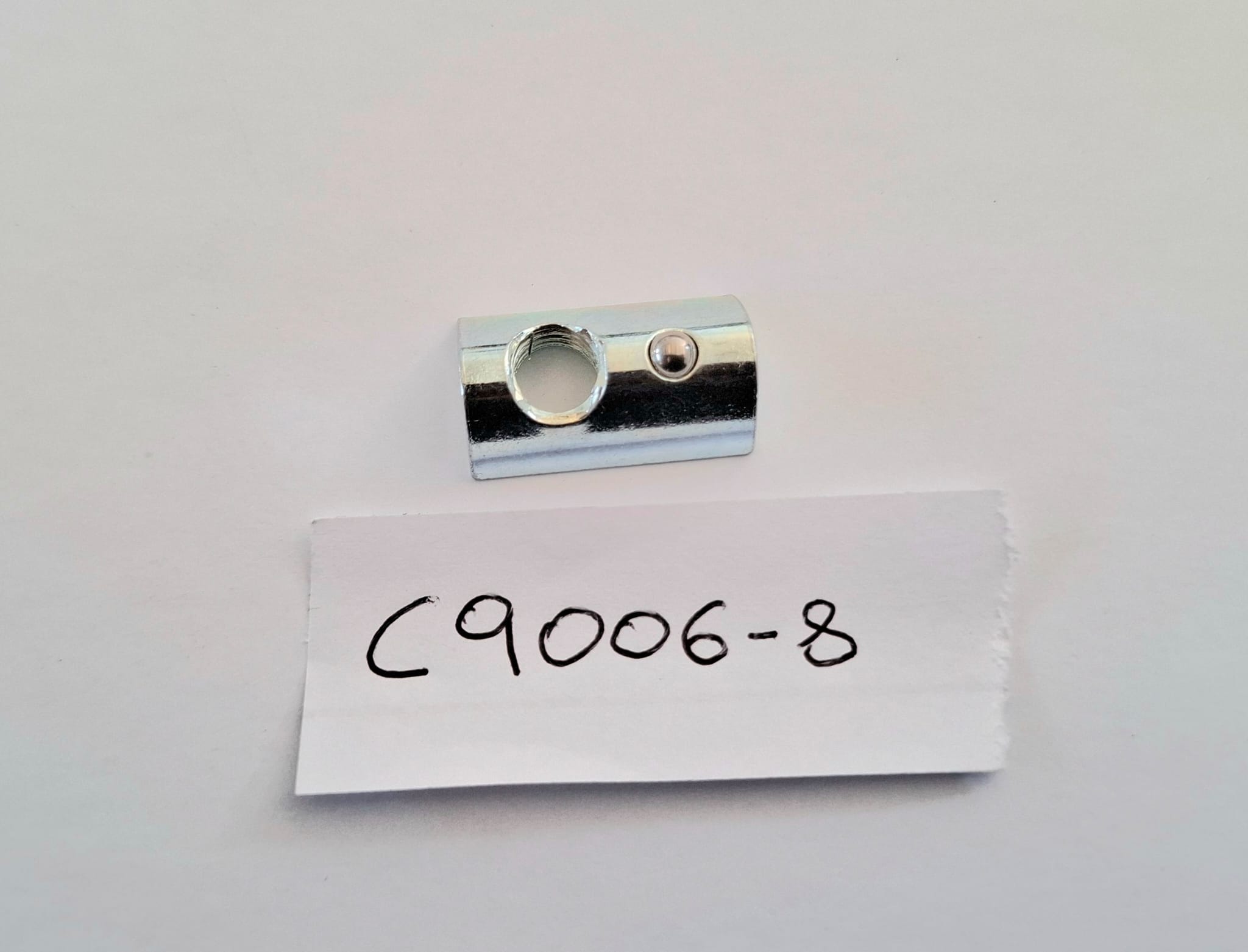 CHEVILLE COULISSANTE EN ACIER M8
