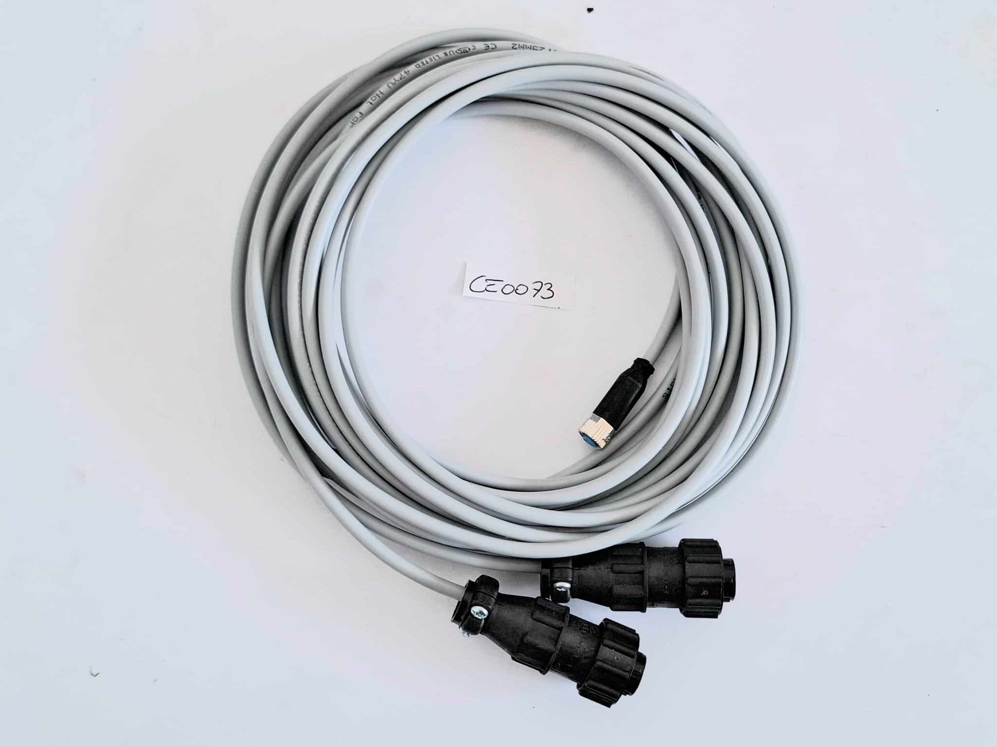 CABLE MICRO CONTACT AVEC FICHE ROND