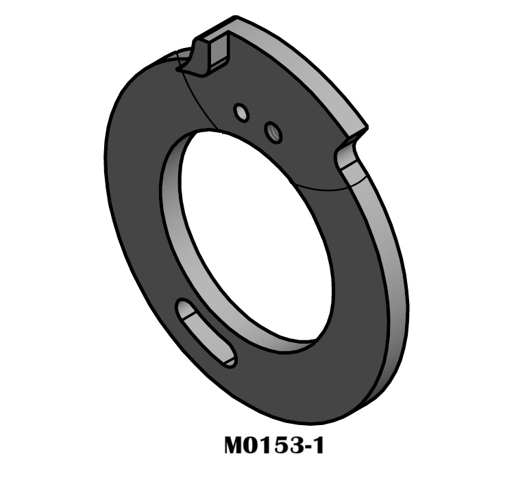 DEMI-CAM FIXE POUR LEVER GALETS RESS. HAUT